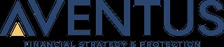 Aventus Financial Strategy and Protection logo with blue text and gold accent